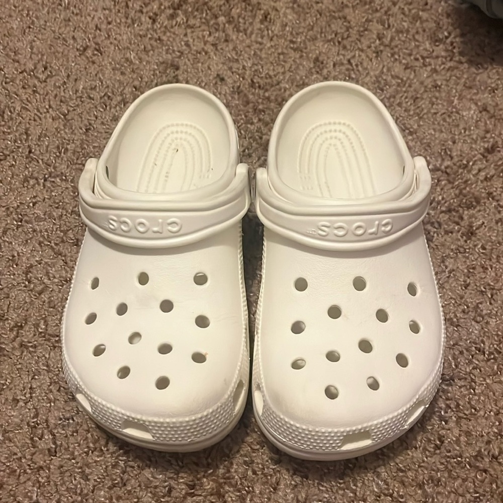 White crocs